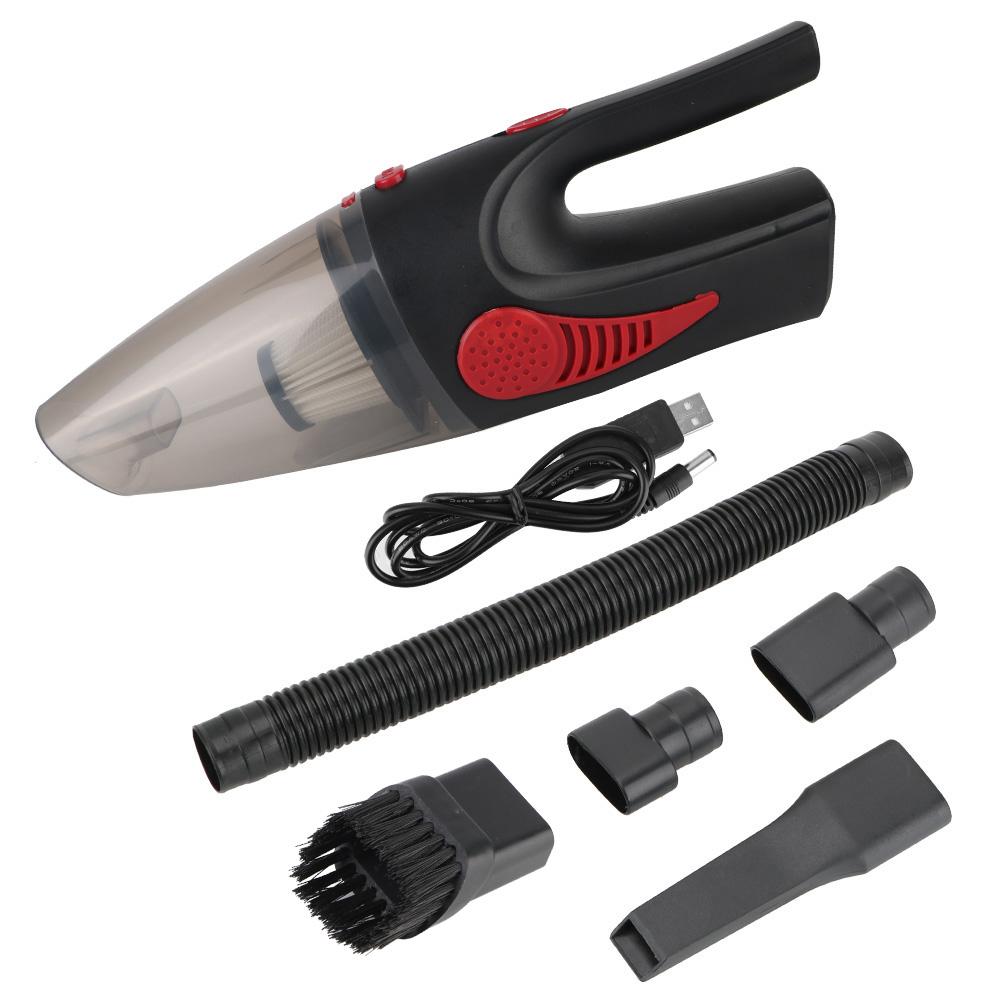 For Car Home Handheld Car Vacuum 120W 12V 5000PA Super Suction Wet/Dry Dual-Use Cordless/Car Plug Cleaner Car Cleaning Tool