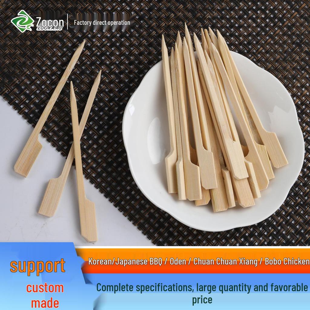 Einweg-Bambusspieße: Ideal für Grillen, Oden, Chuan Chuan Xiang, Tanghulu und Teppō.