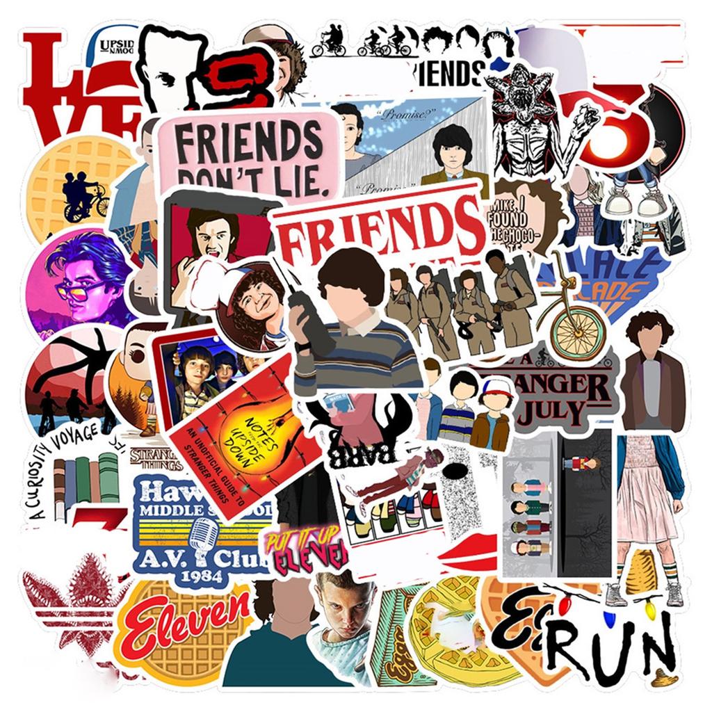 50 Amerikanische TV-Serien Aufkleber, Kritzeleien, Koffer, Auto, Helm, Journal, Laptop, Wasserdichte Aufkleber
