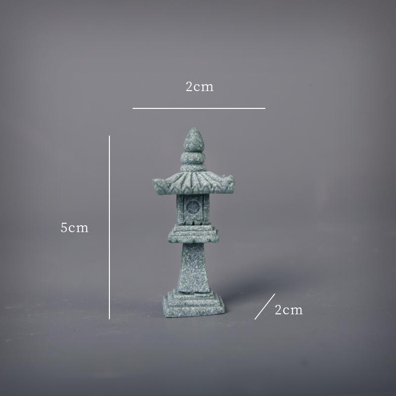 Pebble Bridge Small Boat Ornament: Miniature Water Bonsai Rockery Decoration for Floral Landscapes.