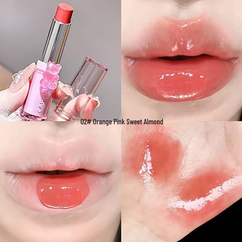 CAPPUVINI Gummy Bear Mirror Lip Glaze - Pure Desire Spring/Summer Lipstick for a Radiant Look