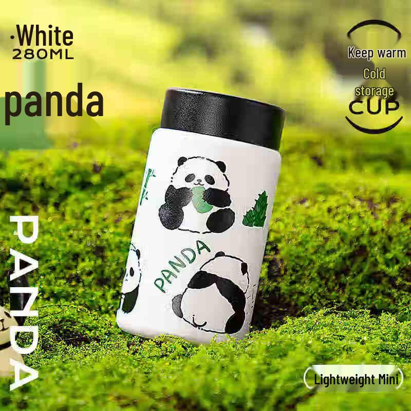 Cute Panda Portable Insulated Water Bottle