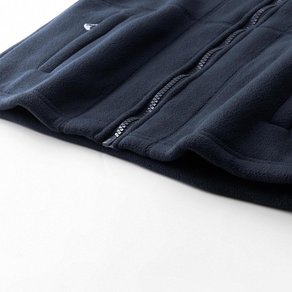 Norwegen Dickes Fleecegefüttertes Warmes Jacke: Doppellagige Baumwolle, Kältebeständig, Stehkragen, Mehrere Taschen, Übergröße.