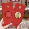 Lucky Gold-Plated Mobile Sticker & Red Envelope Set for New Year