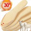 1 Pair Winter Thermal Insoles Unisex Shoe Pads Soft Breathable Insoles for Boots Sneakers