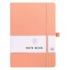 A6/A5 Elastic Band Color Pocket Notebook - Leather Feel, Portable Student Memo