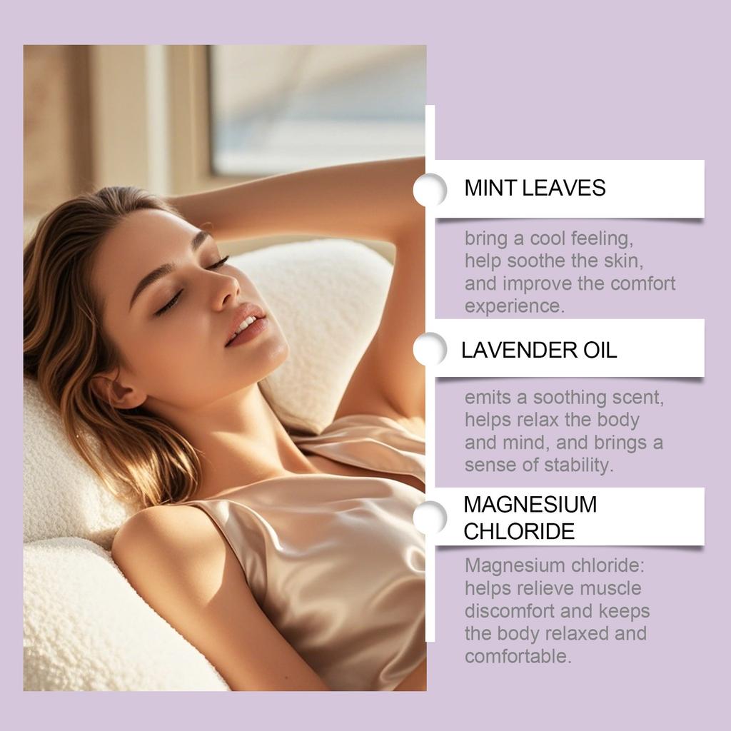 Lavender Magnesium Milk, For Sleep, Muscle Pain, Leg Cramps, Magnesium Cream