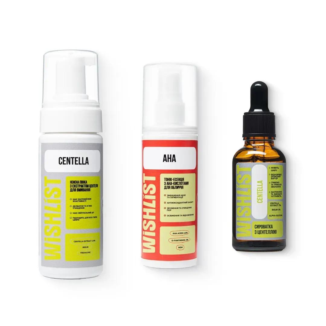 

Набор для борьбы с воспалениями и краснотой WiSHLIST