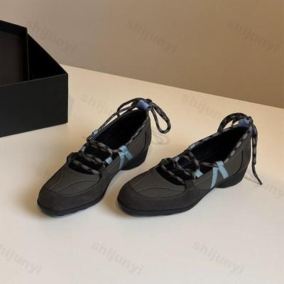 Pantofi Femei Balerini 2026 Modă Toamnă Antiderapanți Confortabili cu Șireturi Pantofi Casual Pantofi Sport de Înaltă Calitate Mary Jane