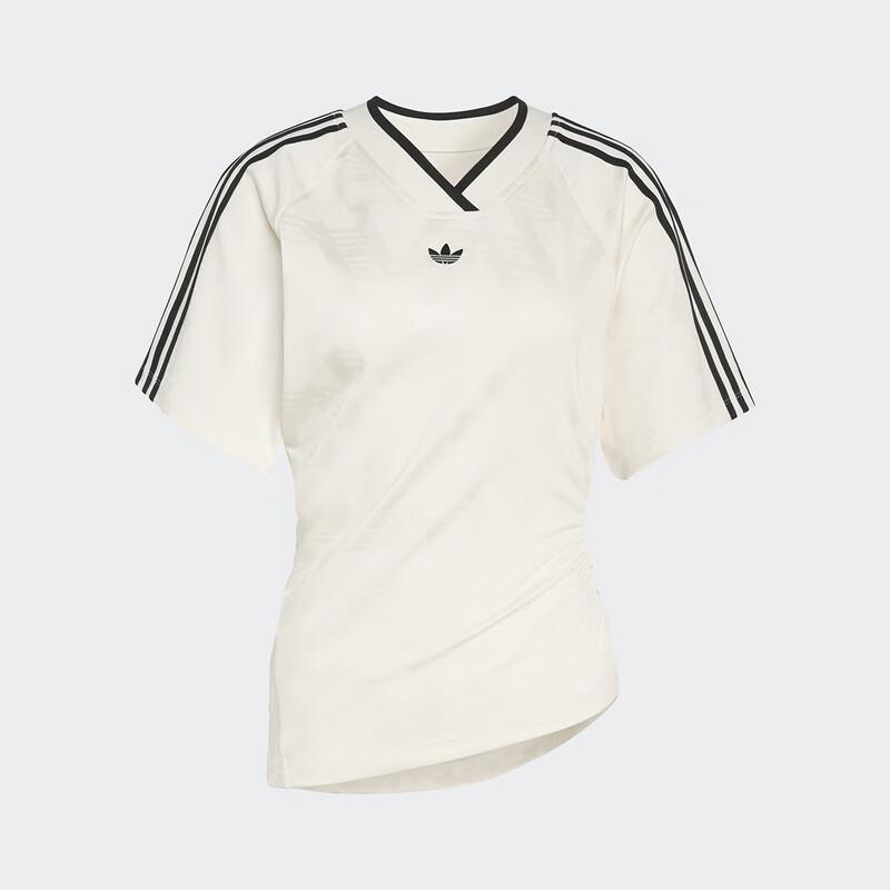 adidas Originals Women's Rouched Foot J Short Sleeve Top