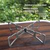 Outdoor Stainless Steel Cookware Steamer Rack Cooking Baking Pot Stand Portable Grill Food Accessories Kitchen Steaming Racks