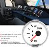 Balance Gauge Meter Boat Trim Balance Gauge Meter IP67 Waterproof with Red Backlight 52mm Ship Yacht Marine Yacht Trim Gauge