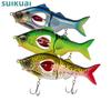 Quick-Sinking Multi-Section Fishing Lure - Hot-Selling Artificial Bait & Tackle