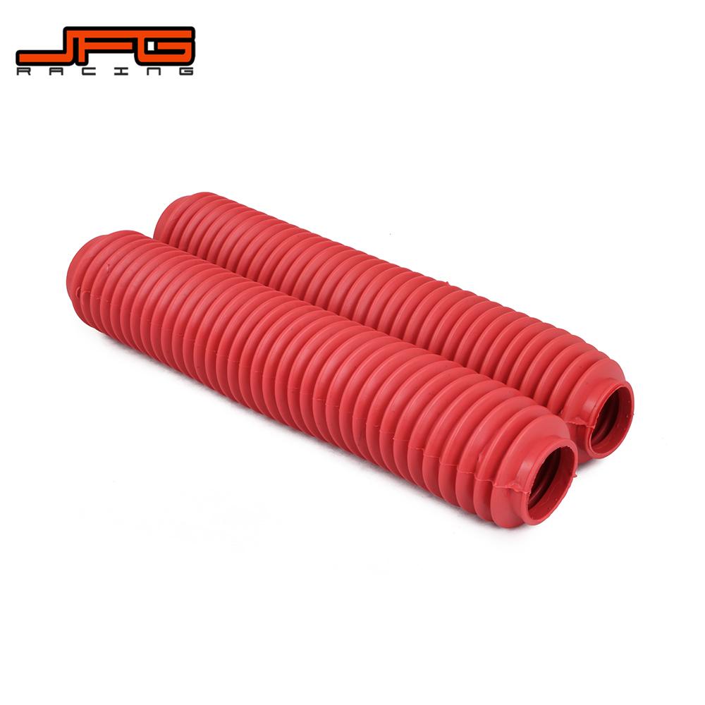 Motorcycle Front Rubber Fork Boots Gaiters Sleeve For HONDA CR125 CR150 CR250 CR500 CRF230 CRF250R CRF250X CRF450R CRF450X