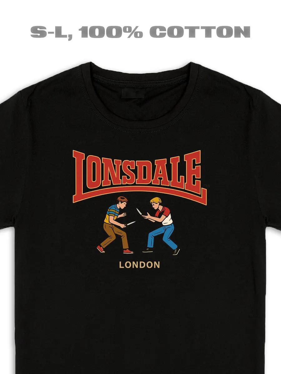 Винтажная футболка Lonsdale London L