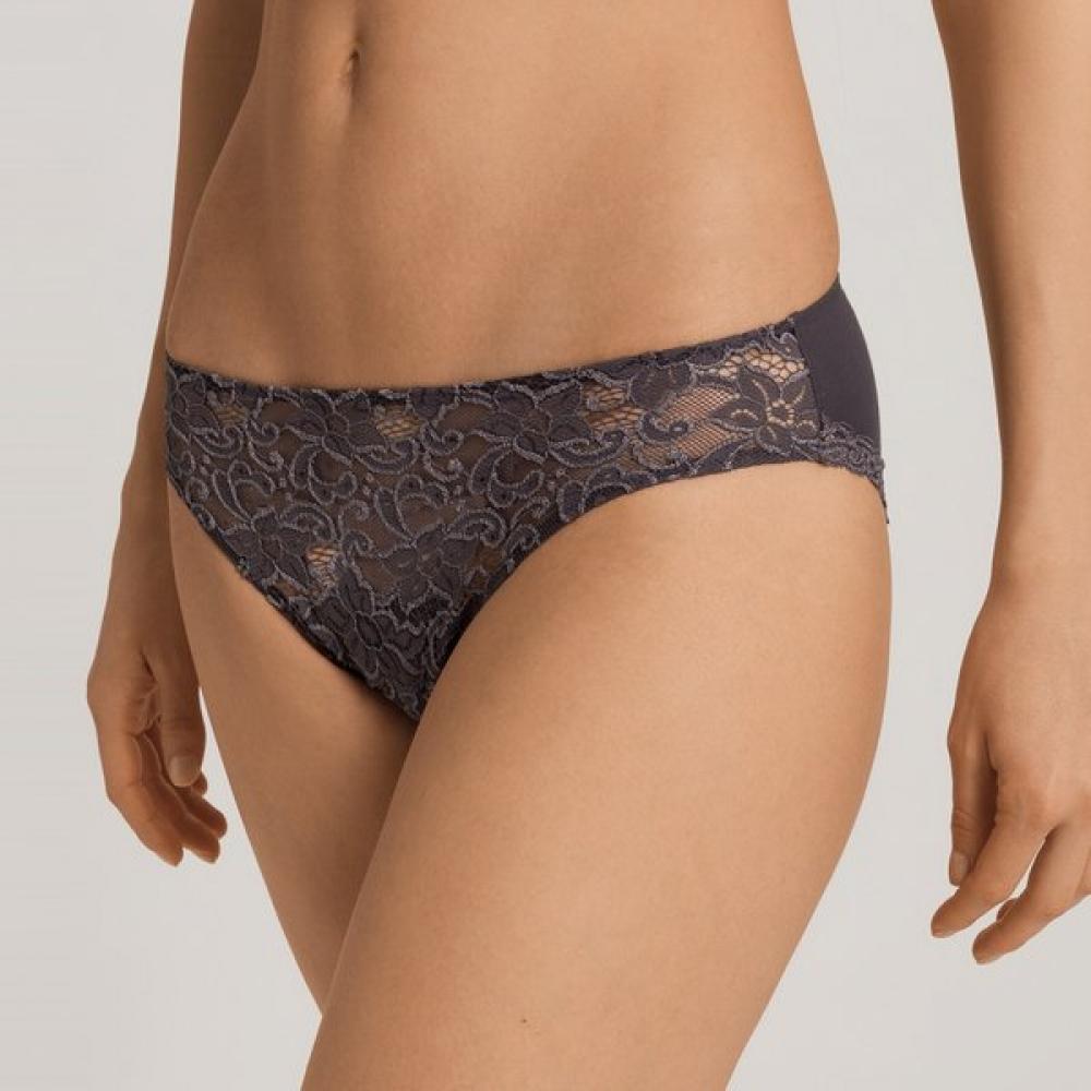 Hanro Lace Mini Brief  71515 Black Pearl black pearl/XS