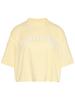 Kaelbinkeullainjin Women'S Cropped Boxy Heritage Chest Logo Short Sleeve T-Shirt 47F813G Zrk