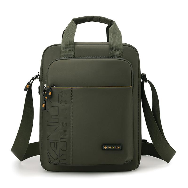 Мужская плечевая сумка большой вместимости, сумка