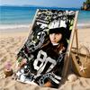 Tokio-Hotel Musik Strandtuch, Superweiche Mikrofaser, Perfektes Geschenk für Sie/Ihn, Geburtstag, für Pool, Strand, Reisen, Dekoration Strandparty