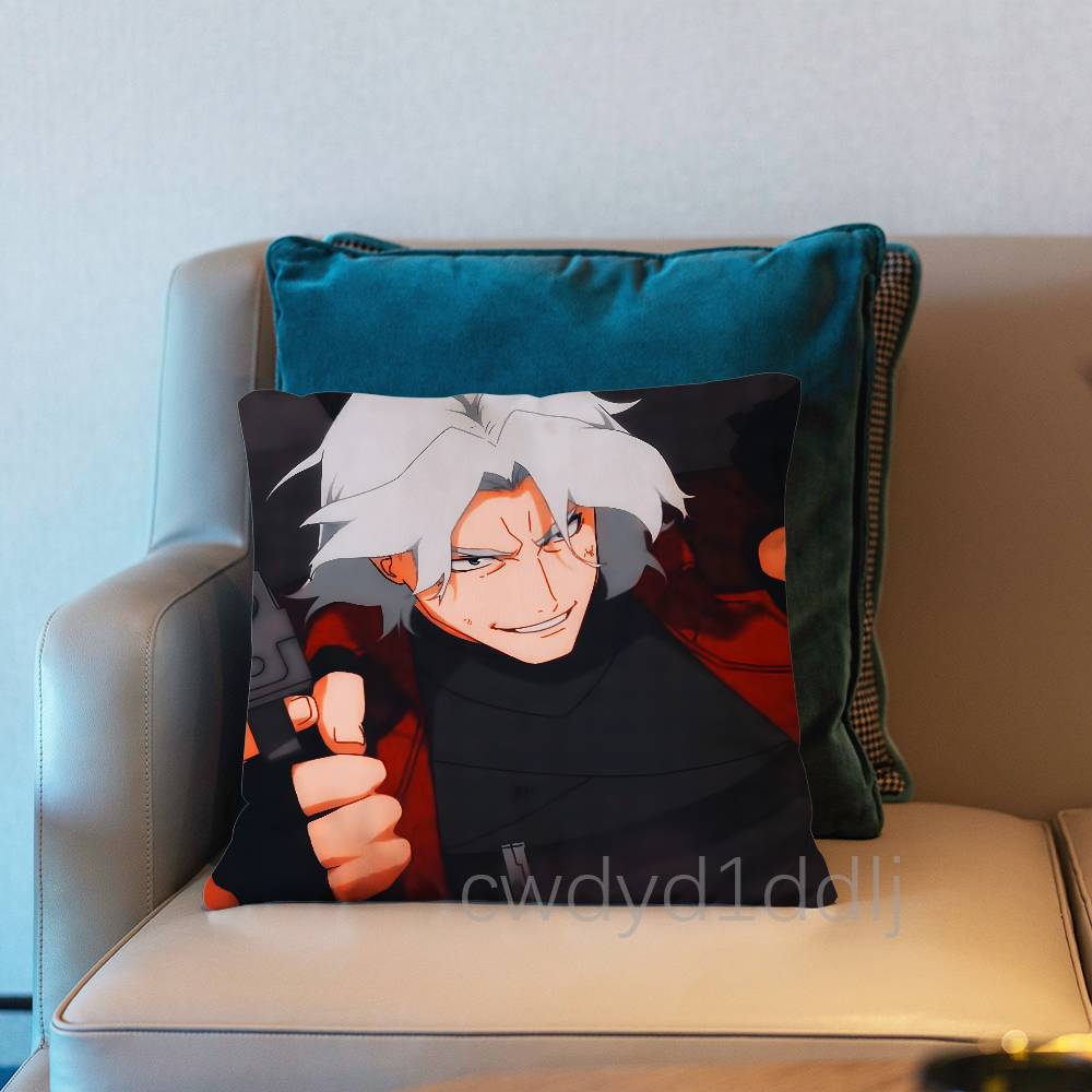 DDevil May Cry Dante Pillow Case Cover Square Sofa With For Pattern Comfortable Cushion suitable Of Room