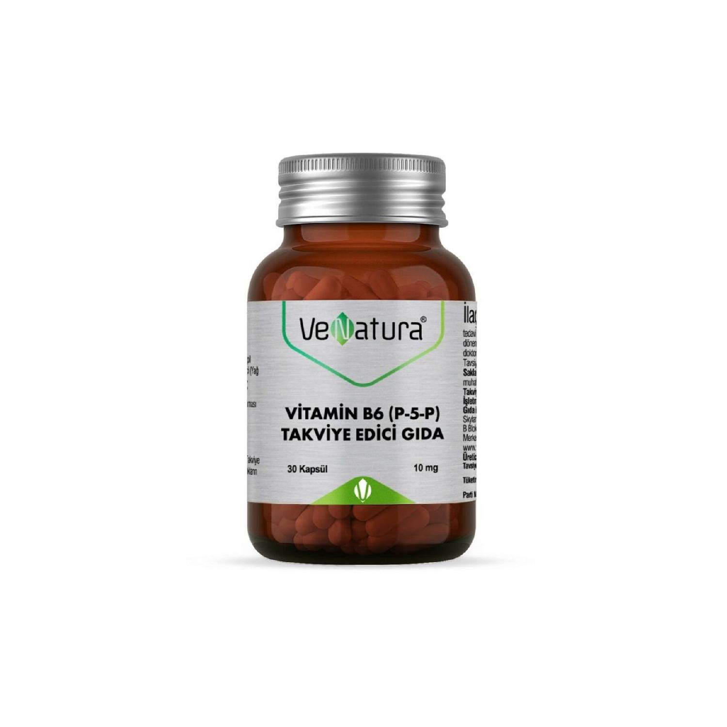 

Vitamin B6 (p-5-p Pyridoxal 5-phosphate) 30 Capsules