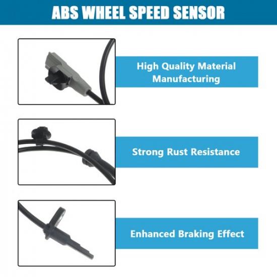 Front ABS Wheel Speed Sensor For 2018- Nissan Kicks Versa S SR SV 1.6L