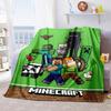 Classic Entertainment Sandbox Xbox Games Minecraft  blanket, home warming, four season bed decoration, sofa cover, flannel throwing blanket K2