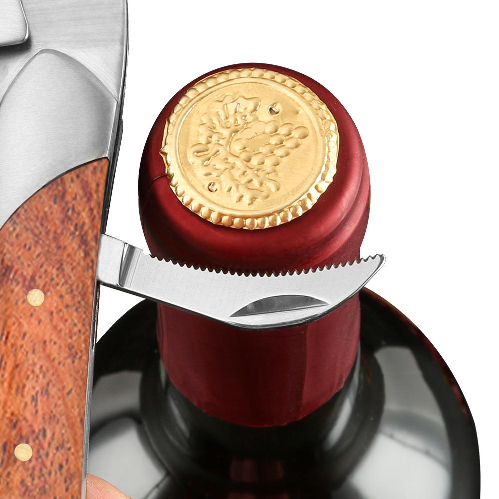 Hai-Design Flaschenöffner für Bierflasche oder Karton mit kleinem Messer Hai Heimdeko Wein- oder Küchenzubehör