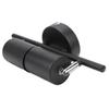 LED Track Light Kit 2 Heads 10.8in Track 90 Degrees Rotatable 2 Light Track Lighting Kit for GU10