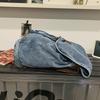 Denim Backpack Retro Commuter Large Capacity Travel Backpack