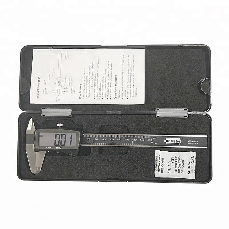 150mm  Full Screen Stainless Steel Digital Vernier  Caliper
