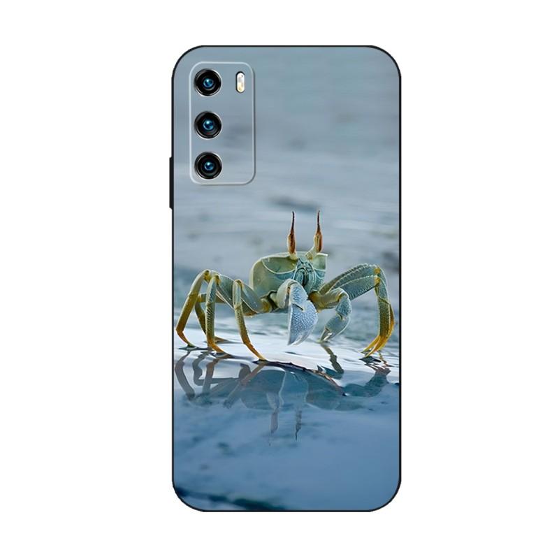 Ocean Crab Phone Case For Huawei Mate 8 9 S 10 30 20 40 20X 5G 40E Plus Pro Nova 7i 7 Pro SE Pro Back Cover