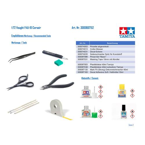 TAMIYA 1/72 Warbird Collection No.52 US Navy Vought F4U-1D Corsair Plastic Model 60752