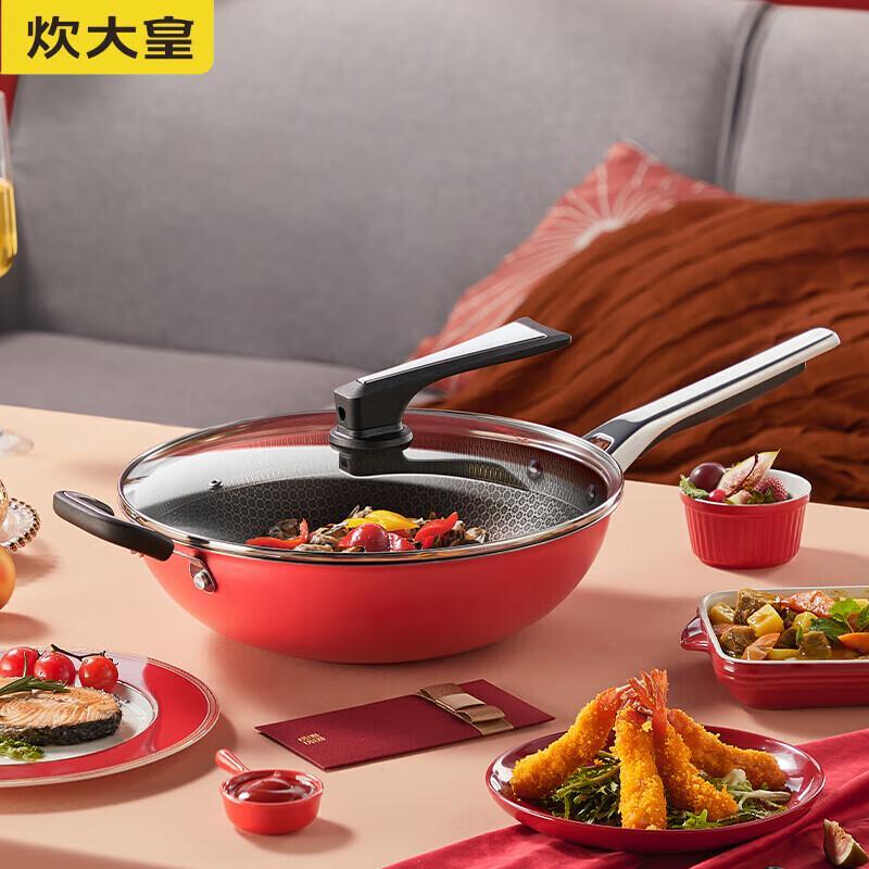 COOKER KING 316 Stainless Steel Non-stick Wok