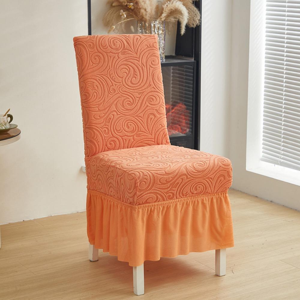Elastic Chair Cover Thickened One Piece Stretchable Dining Chair Slipcover for Home Hotel All Season