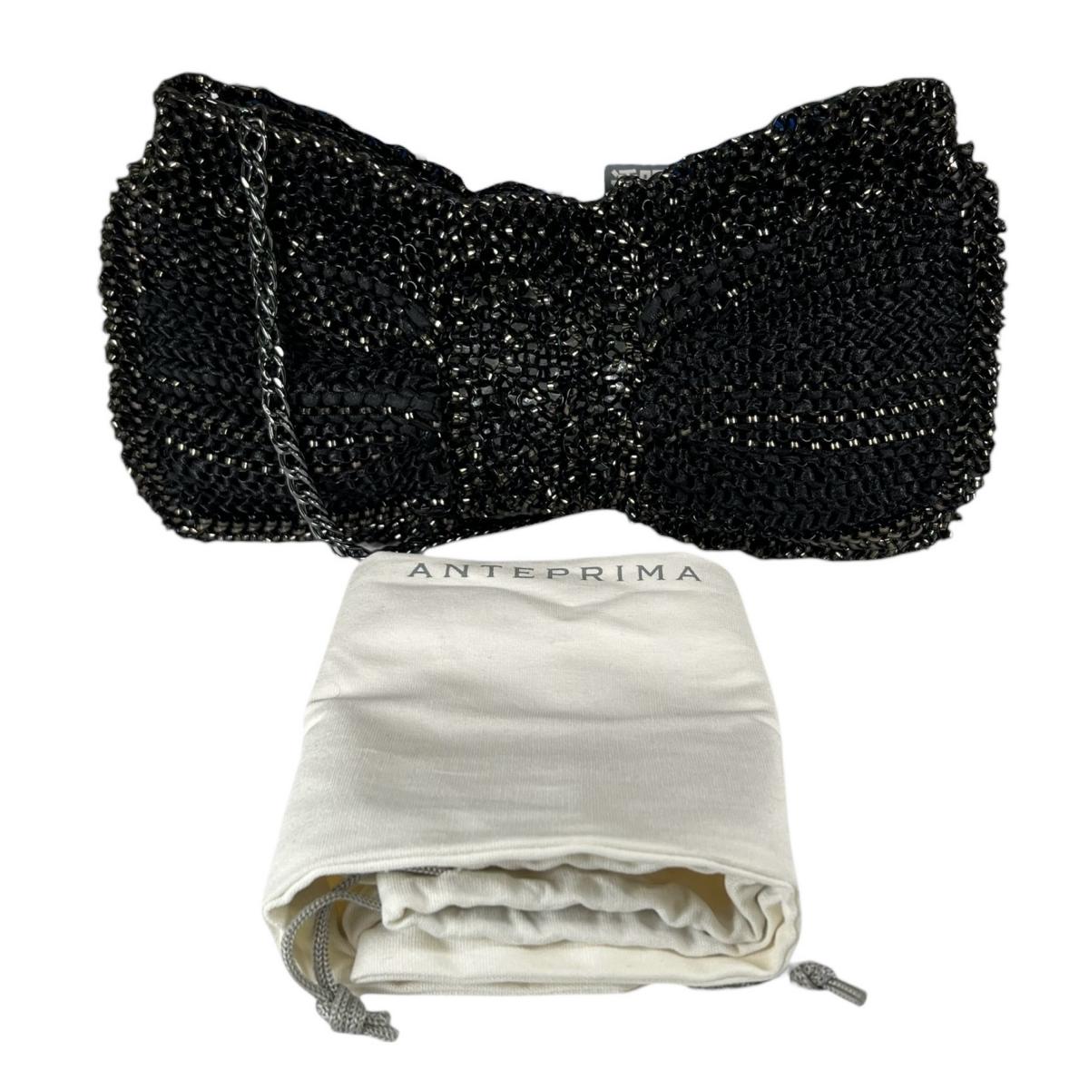 

ANTEPRIMA Clutch bag Ribbon type Shoulder Bag wire black Women Used