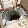 VIKAMA Horror Abyss 3D Carpet Indoor/Outdoor Bathroom Kitchen living room Floor Mat Bedroom Comfort Door Mat Home Decor