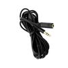 3Meter Computer Microphone Extension Cord 3.5mm Male to 3.5mm Female Microphone Cables with Volume Control