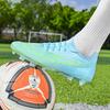 Herren Fußballschuhe Übergröße Lange Stollen Spieltrainingsschuhe Kunstrasen AG Lange Stollen Fußballschuhe für Herren
