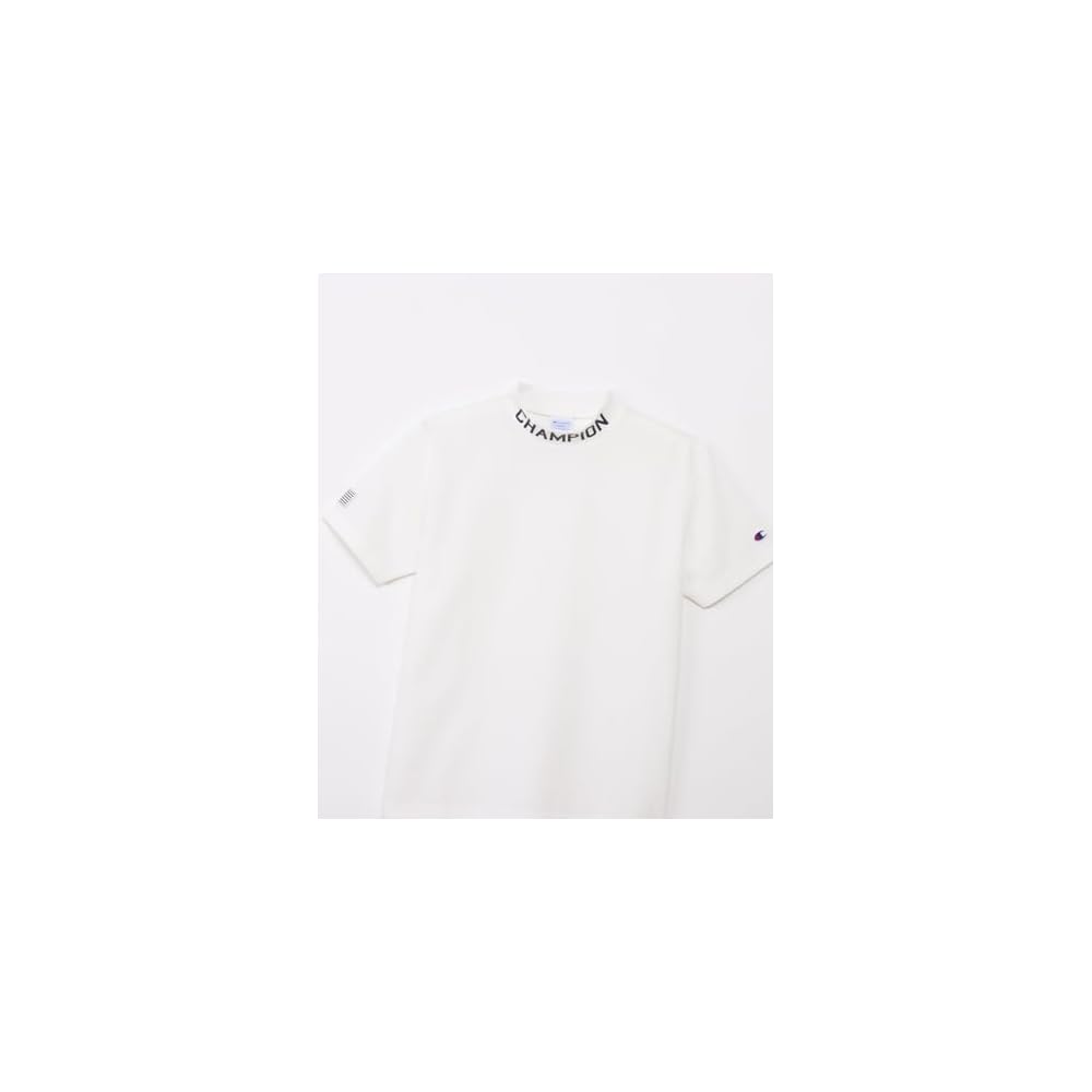 Champion Short-Sleeve Graphic Logo Print Mock Neck Golf Shirt for Men C3-DG322-010-XL