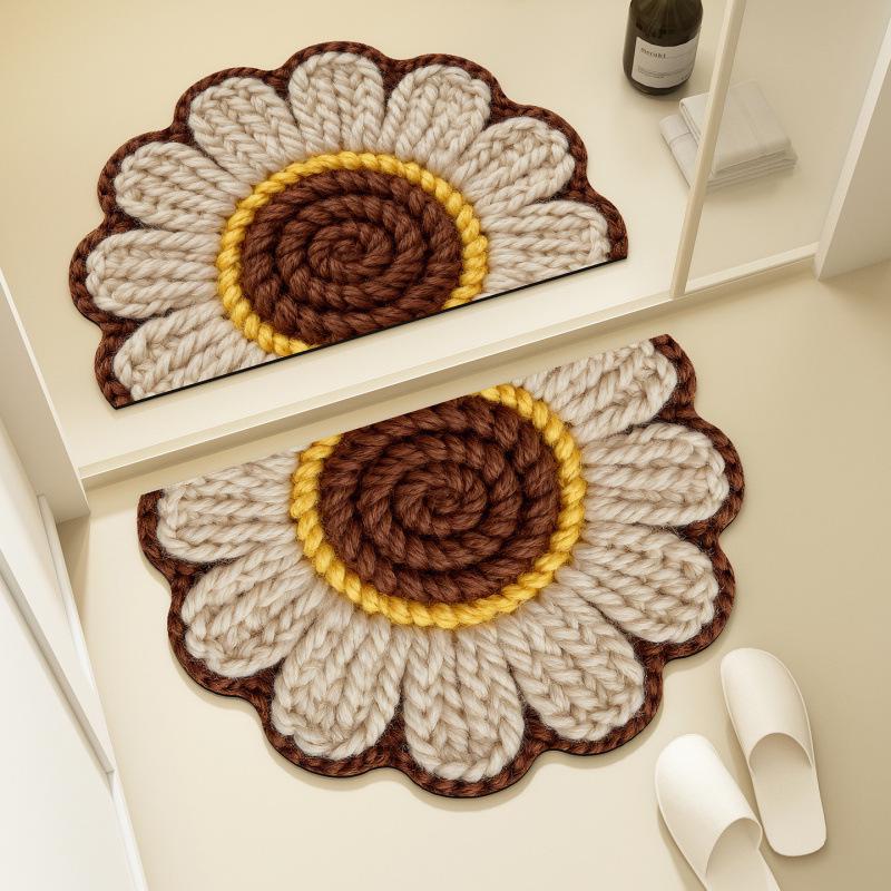 Quick-Dry Cartoon Diatom Mud Bathroom Door Mat – Absorbent & Non-Slip