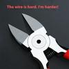 Industriequalität Abgewinkelte Bündigschneider Hochleistungs-Drahtschneider DIY-Drahtschneider für Handwerk Schmuck Elektroarbeiten