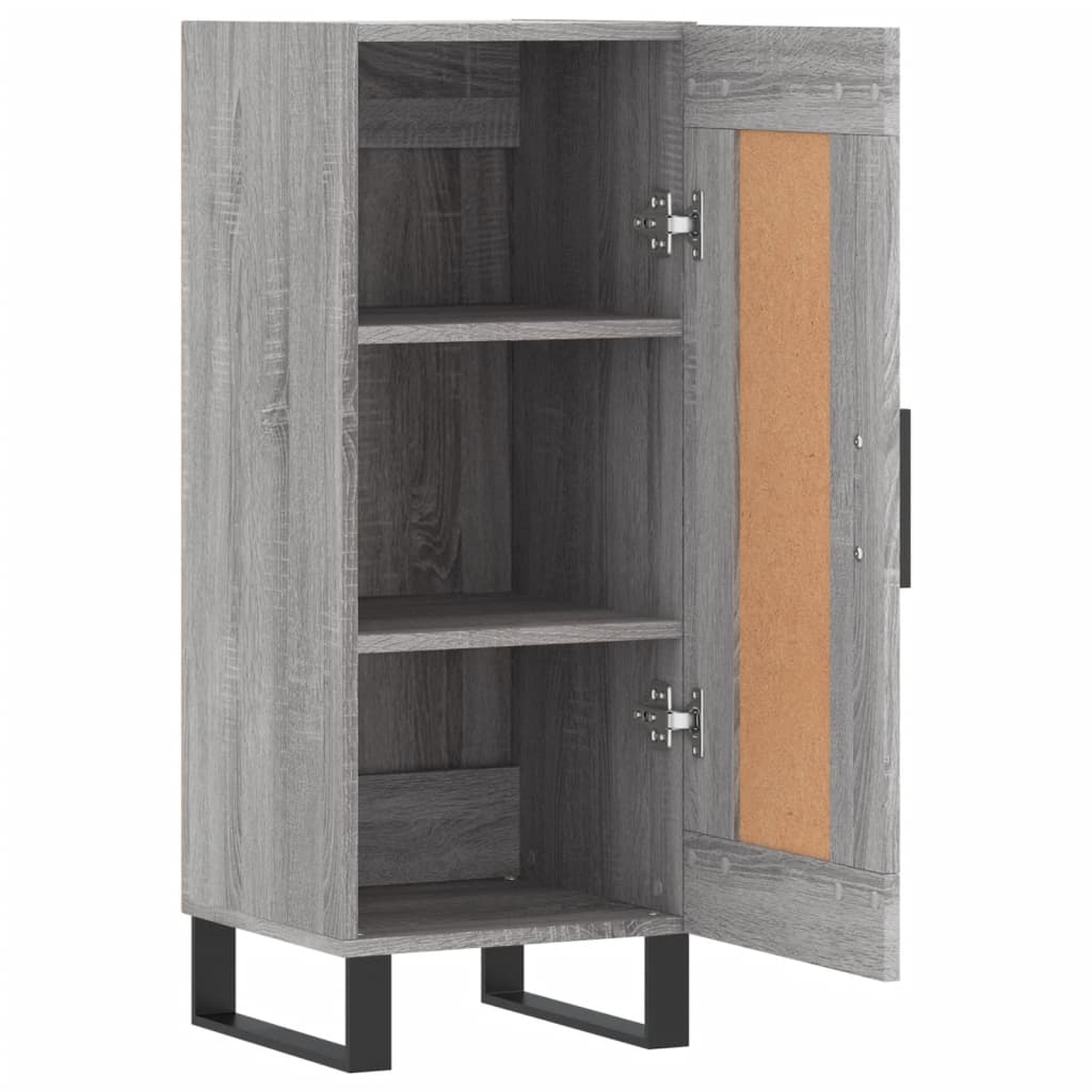 Sideboard Gray Sonoma 34.5 x 34 x 90 cm Particleboard