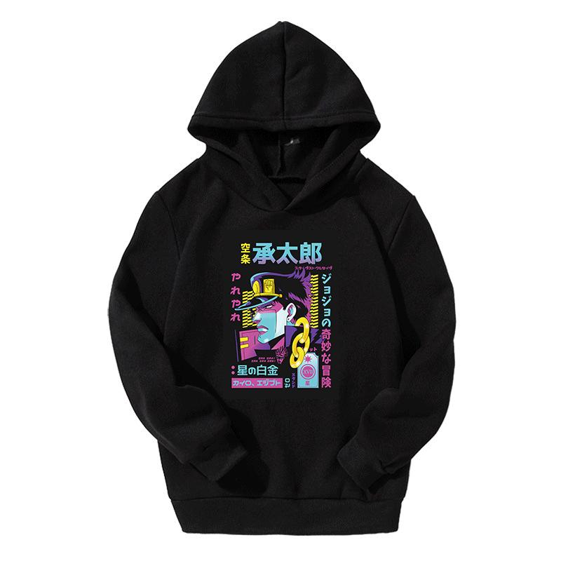 jojolion moletom com capuz