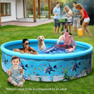 Foldable Swim Ball Pool Large Capacity Spray Pool Reusable Baby Bathtub Pool for Outdoor Indoor Playing Water Accessories