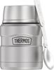 Thermos Stainless Steel King Silver Food Jar (0.45L) Insulated (Silver)