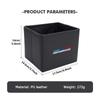 CLT1  Portable Car Trash Bin Garbage Can Foldable Waste Storage Basket For BMW E91 E92 E60 F10 F30 E39 E36 E87 X1 X3 X5 E70 E46 E90