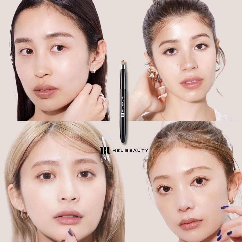 HBLBEAUTY Kumano Brush #03 Eyebrow Brush - Natural, Soft Eyebrows, Salon-Quality, Professional Grade, for Women and Men