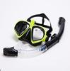 Unisex Anti-Fog Silicone Snorkeling Mask Set with Large Frame