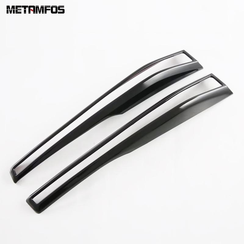 Front Fog Light Lamp Cover Trim For Toyota Innova Zenix  2024 2025 Carbon Fiber Foglight Protector Accessories Car Styling